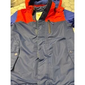 Boden Unisex Kids Ski Jacket 11–12Y Waterproof Fleece Lined Hooded Winter Coat